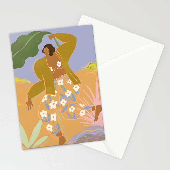 Rainy Frolic  Stationery Card Gallery Image 2
