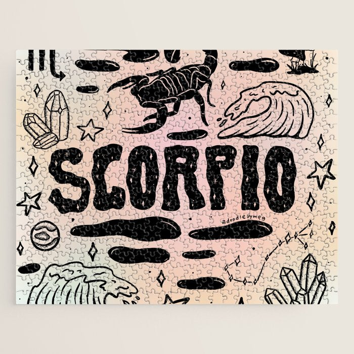 Celestial Scorpio Jigsaw Puzzle Gallery Image 1