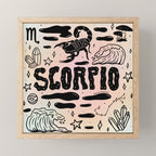 Celestial Scorpio Mini Art Print Gallery Image 1