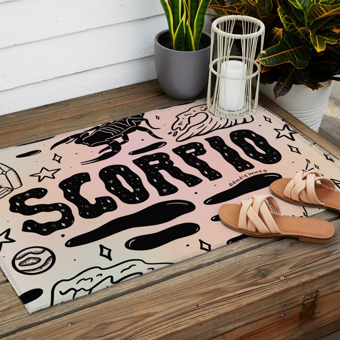 Celestial Scorpio Outdoor Rug Gallery Image 2
