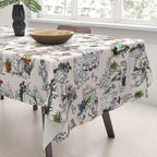 Toile de Jouy Between eras 01 Tablecloth Gallery Image 3