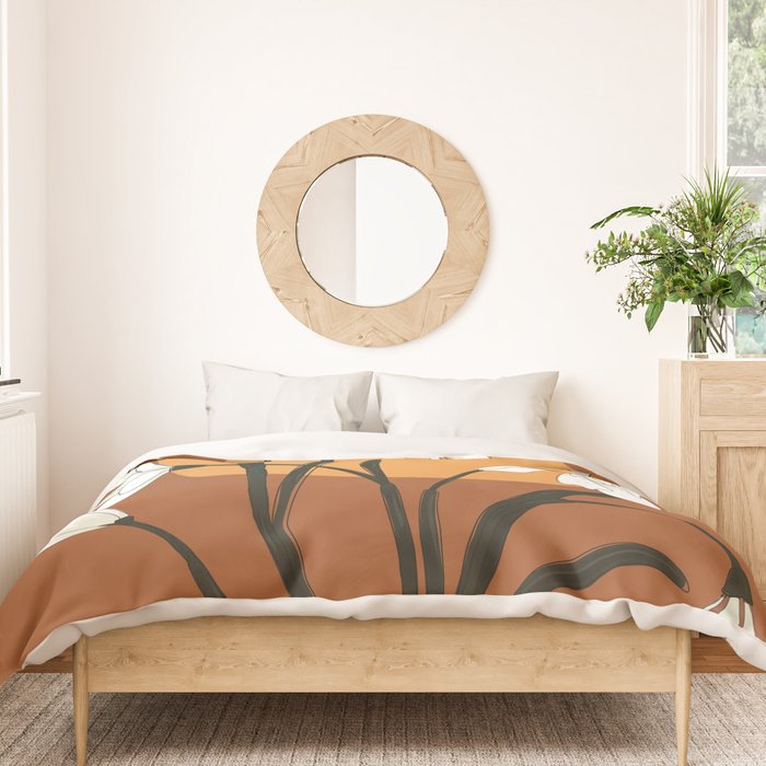 Beautiful Snowdrop Flowers 2 Duvet Cover Gallery Image 3