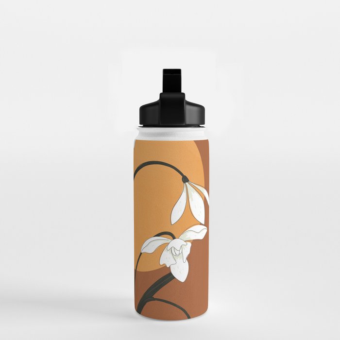 Beautiful Snowdrop Flowers 2 Water Bottle Gallery Image 2