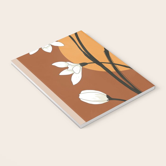 Beautiful Snowdrop Flowers 2 Notebook Gallery Image 3
