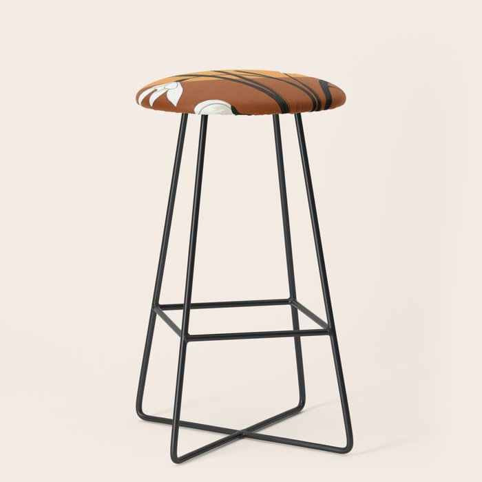 Beautiful Snowdrop Flowers 2 Stool Gallery Image 1
