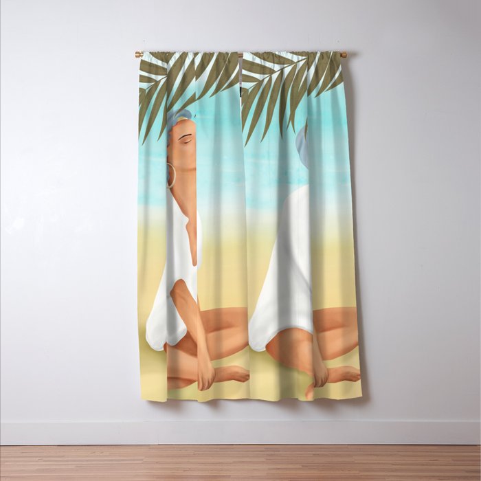 Summertime II Window Curtain Gallery Image 3