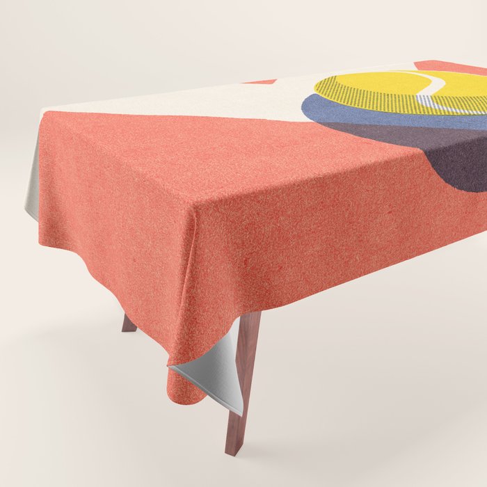 BALLS / Tennis - clay court I Tablecloth Gallery Image 1