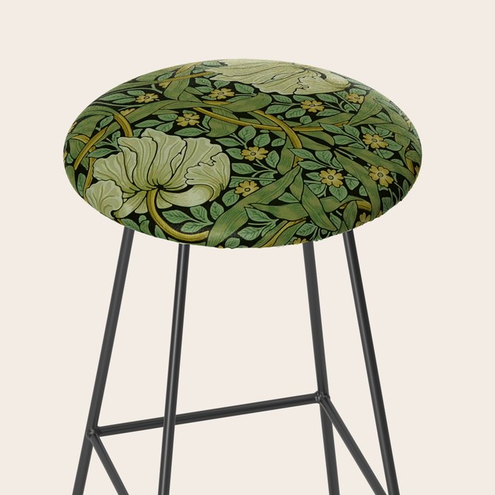 Pimpernel by William Morris Antique Vintage Victorian Jugendstil Art Nouveau Retro Pattern  Stool Gallery Image 2