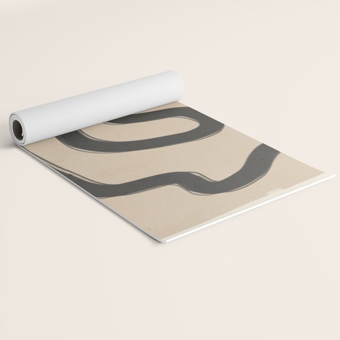 Abstract line art 43 Yoga Mat Gallery Image 2