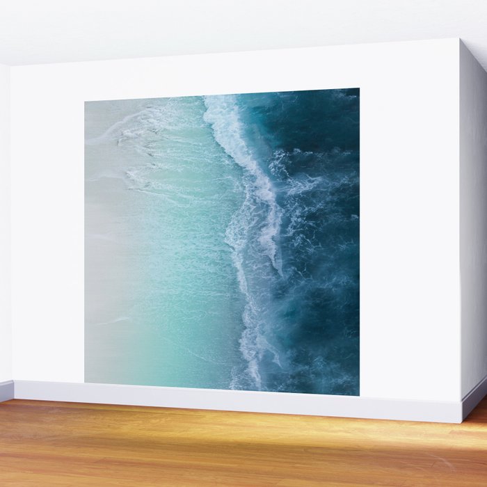 Turquoise Sea Wall Mural Gallery Image 2