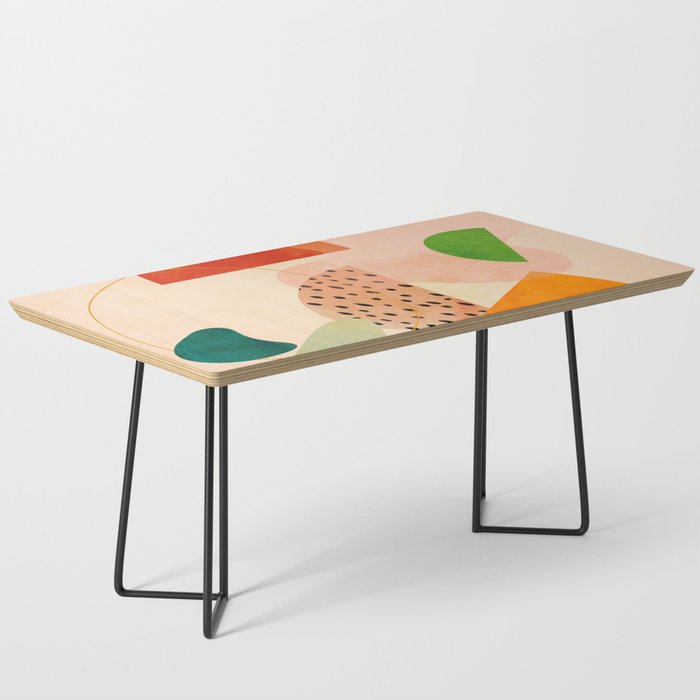 modern art abstract shapes play 1 Coffee Table Gallery Image 1