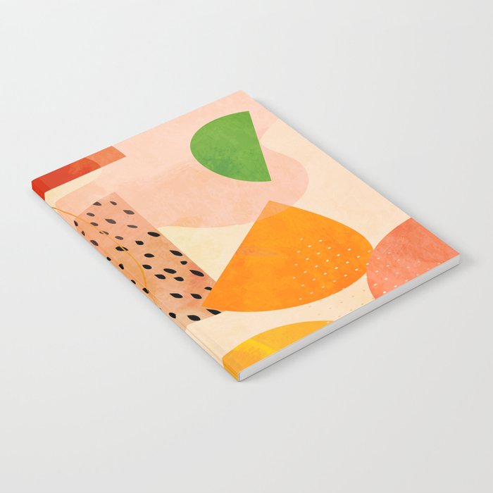 modern art abstract shapes play 1 Notebook Gallery Image 2