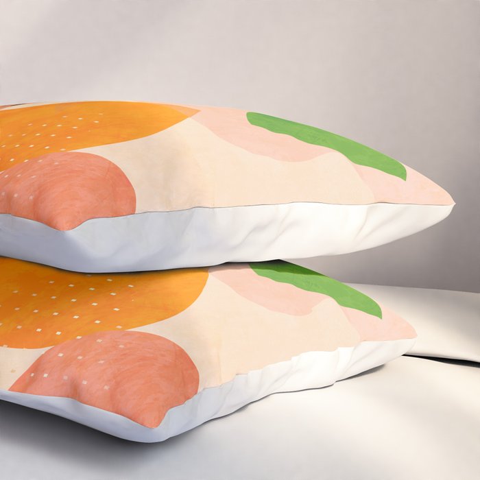 modern art abstract shapes play 1 Pillow Sham Gallery Image 3