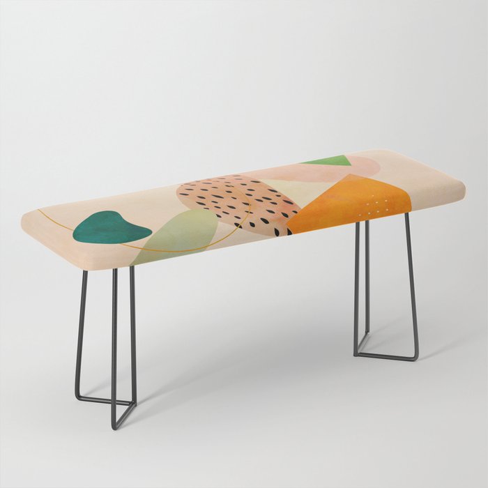 modern art abstract shapes play 1 Bench Gallery Image 1