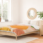 modern art abstract shapes play 1 Duvet Cover Gallery Image 2