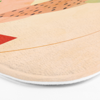 modern art abstract shapes play 1 Bath Mat Gallery Image 3