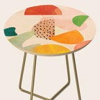 modern art abstract shapes play 1 Side Table Gallery Image 2