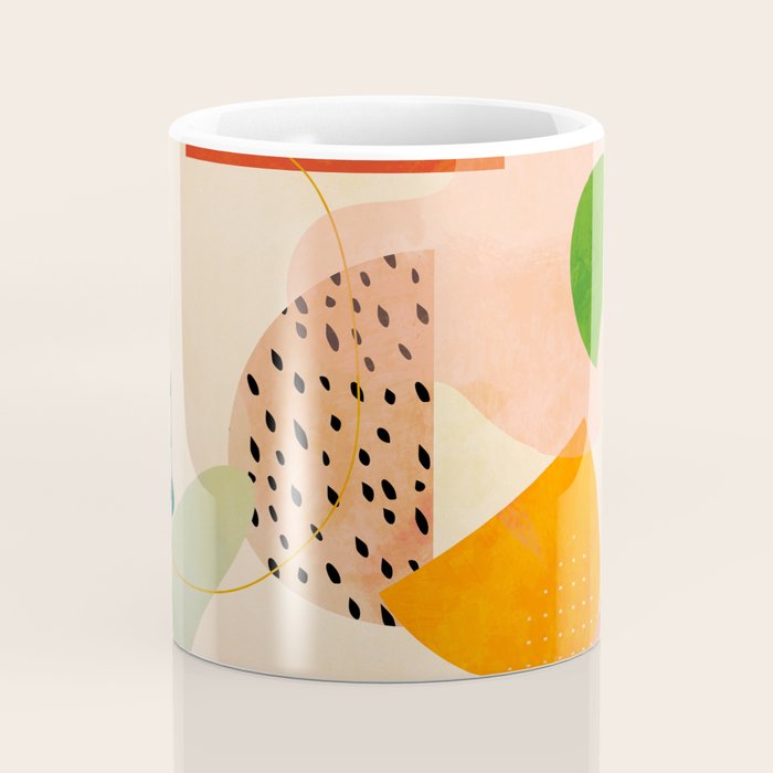 modern art abstract shapes play 1 Coffee Mug Gallery Image 4