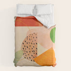 modern art abstract shapes play 1 Duvet Cover Gallery Image 6