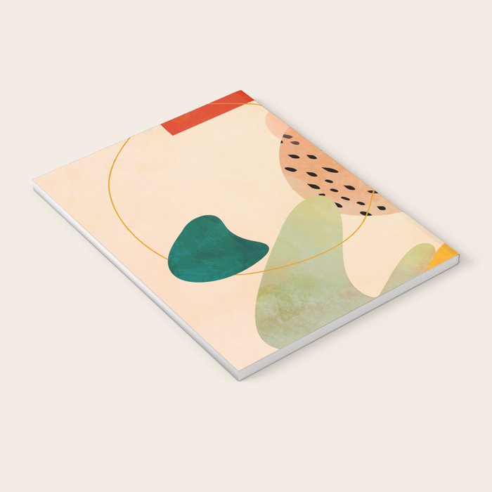 modern art abstract shapes play 1 Notebook Gallery Image 3