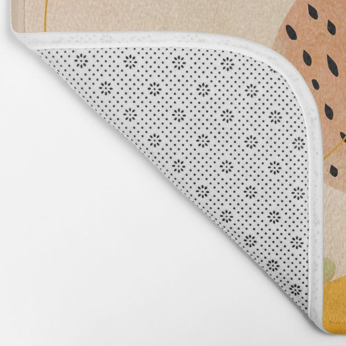 modern art abstract shapes play 1 Bath Mat Gallery Image 2