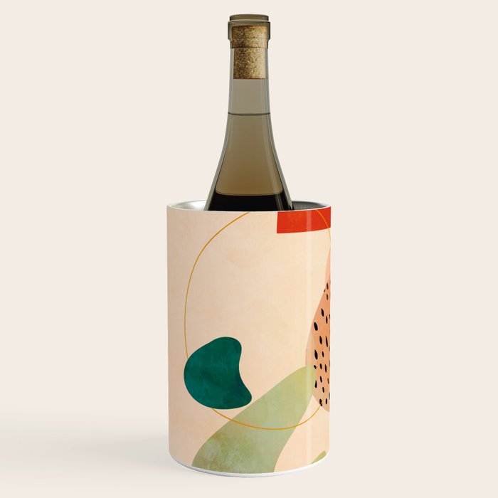modern art abstract shapes play 1 Wine Chiller Gallery Image 2
