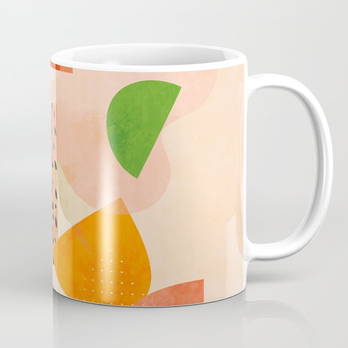 modern art abstract shapes play 1 Coffee Mug Gallery Image 1