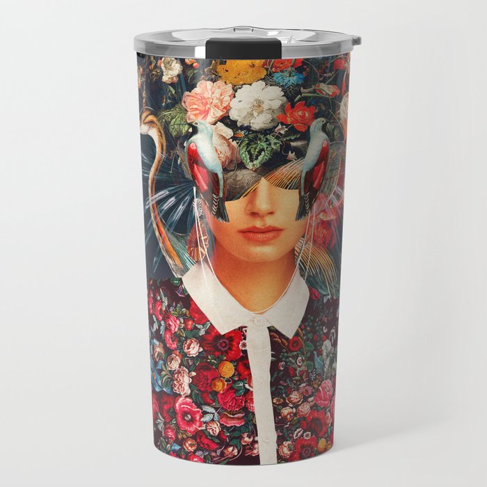 Your head was Full of Colours that had no names Travel Mug Gallery Image 1