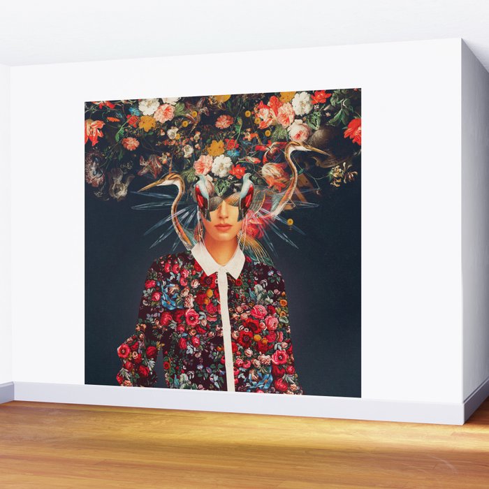 Your head was Full of Colours that had no names Wall Mural Gallery Image 2