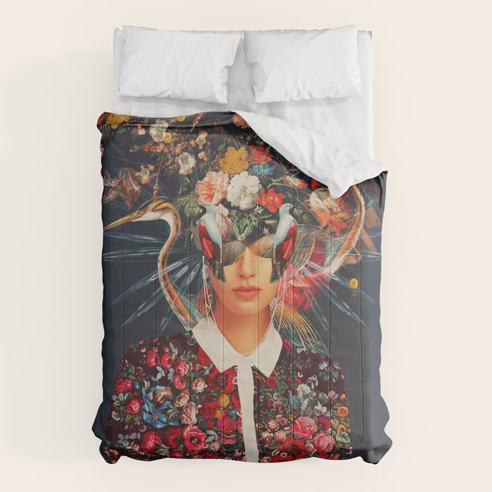 Your head was Full of Colours that had no names Comforter Gallery Image 1