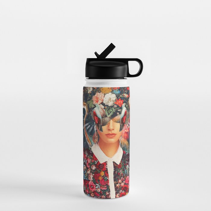 Your head was Full of Colours that had no names Water Bottle Gallery Image 1