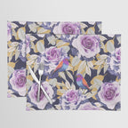Bird in the rose bush D Placemat Gallery Image 1