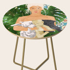 Morocco Vacay #illustration #painting Side Table Gallery Image 2