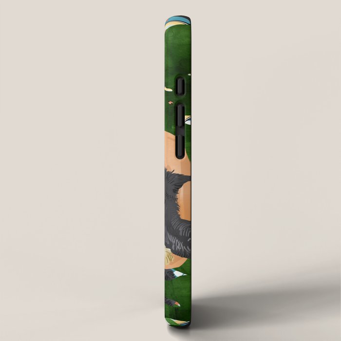Morocco Vacay #illustration #painting iPhone Case Gallery Image 2