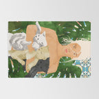 Morocco Vacay #illustration #painting Rug Gallery Image 2