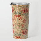 William Morris & Jane Morris Antique Honeysuckle Travel Mug Gallery Image 3