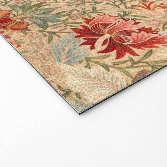 William Morris & Jane Morris Antique Honeysuckle Welcome Mat Gallery Image 2