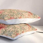 William Morris & Jane Morris Antique Honeysuckle Pillow Sham Gallery Image 3