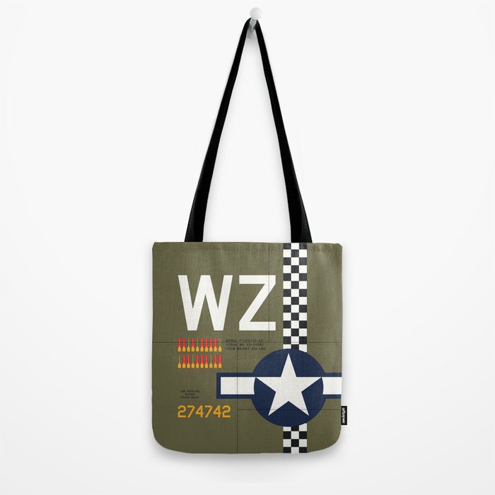 Aircraft Markings - USA P-47 Tote Bag Gallery Image 2