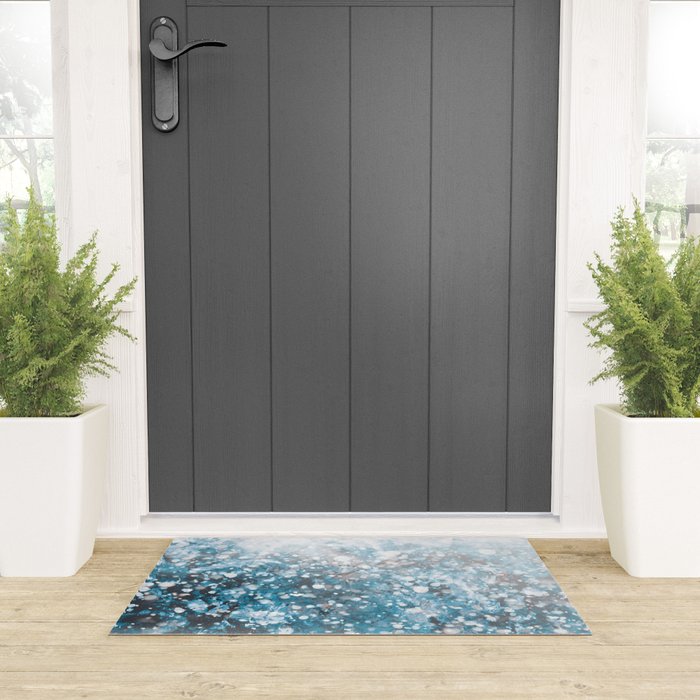 Snowflakes Welcome Mat Gallery Image 3