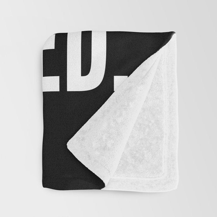 Good morning, I see the assassins have failed. (Black) Throw Blanket Gallery Image 3