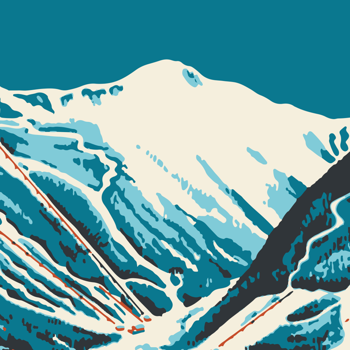 Stowe, Vermont Vintage Ski Poster Coffee Mug Gallery Image 2