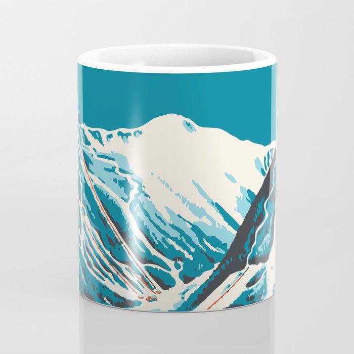 Stowe, Vermont Vintage Ski Poster Coffee Mug Gallery Image 4