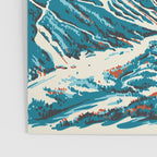 Stowe, Vermont Vintage Ski Poster Poster Gallery Image 3