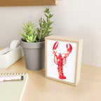Watercolor Lobster Mini Art Print Gallery Image 2