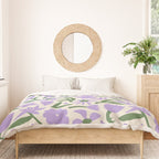 Vintage flower nature art pattern Duvet Cover Gallery Image 3