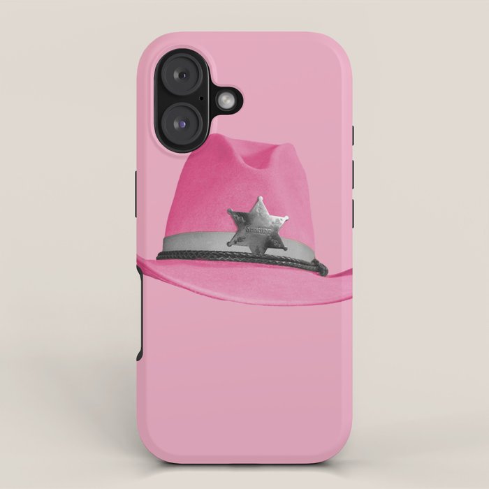 Pink Cowboy Hat Cute iPhone Case Gallery Image 1