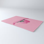 Pink Cowboy Hat Cute Rug Gallery Image 3