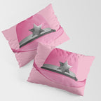 Pink Cowboy Hat Cute Pillow Sham Gallery Image 3