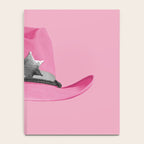 Pink Cowboy Hat Cute Notebook Gallery Image 4